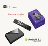 Garantie 1 an Utocin Alpha Magnum puissant Smart IP TV Box 2G16G 2.4G + 5G WiFi Android 11 Android TV Box Média Streaming Set Top Free Trial Crystal