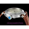 Crattre Designer Wysokiej jakości zegarki 35 mm W3100255 Kości słoniowej zegarek ze stali nierdzewnej z oryginalnym pudełkiem
