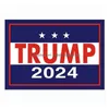 Andra dekorativa klistermärken 2024 Trump Car US Presidential Campaign Sticker 14.8x21cm PVC Taggar Bumper Decor CPA3285 Drop Delivery Home DHWPD