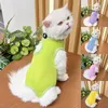 Katzenkostüme Anzug äa onesie elastic weiche und atmungsaktive Genesung Waschbar nach dem Hemd e-Kriechenkörper