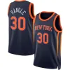 Knickss Men Basketball Jerseys Jalen Brunson Julius Randle OG Anunoby Josh Hart Donte Divincenzo Mitchell Robinson Isaiah Hartenstein Bogdanovic City Jersey