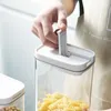 Opslagflessen Voedsel verzegelde containers Plastic doos keuken organisatoren huis accessoires huishouden transparante graan melkpoeder tank
