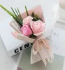 78 cm coloré artificiel pe mousse de rose fleurs de fumée bouquet à la maison décoration de fête de mariage diy9708647