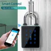 Smart Lock Portable Door Lock Calage intelligent Bluetooth TTLOCK APPLICATION DU MOT DE MOT DE MOT DE MOTY 13.56KHZ CARTE USB RFID 6 VOLAGE WX