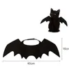 Katzenkostüme 2024 Haustier Hunde Bat Wing Cosplay Requisite Halloween Kostüm Outfit Wings Po Requisiten Kopfbedeckung