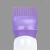 Garrafas de armazenamento Aplicador de tintura de cabelo Limpeza de vasos de lavagem seca garrafa