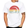 Camisetas masculinas Thub Beach Surf Design Men T-shirt Retro Surfing Triped T Camisetas curtas SLVE Surfista vintage Tshirts Harajuku T Y240509