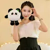 Kawaii panda pluszowa zabawka realistyczna wypełnienie lalka miękka i wygodna pluszowa zabawka dla dzieci i dziewcząt dekoracja prezentowa 240426