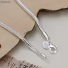 Ketting 20 cm zilver 3 mm slangenketen fabriek fabrieken modieus hete hoogwaardige sieraden charmante schattige dames bruiloft xw