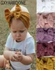 1pcs 24 renk Seç bebek kafa bandı kızlar ed düğümlü naylon kenarlar bowknot saç bandı saç aksesuarları bebek kız yaylar headwraps13225204461391