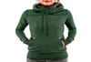 Women Hoodies Sweatshirts Casual Warm Long Sleeve Solid Color Pullovers Loose Hooded Female Thick Coat Fall Pocket1843940