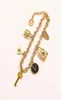2022 Nouveaux bracelets classiques à la mode Femmes Bangle 18K Gold plaqué en acier inoxydable Crystal Amour Gift Chaîne de bracelet Conception 2067466