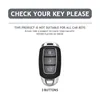 Car clés de la voiture Fashion Car clés Remote Clés Habilleur complet pour Hyundai Santa I30 IX35 Encino Kona Solaris Azera Grandeur Elantra Accent Fe T240509