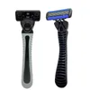 Razors Blades Super 6-layer shaver head manual stainless steel classic double-edged safety Q240508