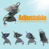 Universal Baby barnvagnstillbehör Sun Shade Sun Visor Canopy Cover UV Resistant Hat Fit Babyzenes Yoyo Yoya Pushchair PRAM 240508