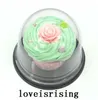 High Quality50PCS25Sets Clear Plastic Cupcake Boxes Favours Boxes Container5741780