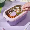 Borse da pranzo borse bento scatola portatile in acciaio inossidabile scatola da pranzo a prova di tifo per alimenti a microonde per bambini per bambini Scuola di picnic