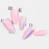 Vitagwx Almond False Nails Nail Tips 24 PCS FAKE SET人工メタリックアクリルスティック240509のフルカバープレス240509