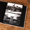 Nouveau 6 pouces 200 photos de rangement photo album Canvas Tether Scrapbook couple d'album d'anniversaire de mariage album de la famille