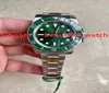 N Herenhorloges van topkwaliteit V12 Green Luxury Watch 3135 Super automatische mechanische beweging 904L Steel Case Watchband Sub Ultimate 6533445