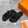 Top-Quality-Mode klassische Leder Chypre Sandalen Gleitungen für Männer Frauen flache Schuhe Sommer im Freien nicht rutschfeste Hausschuhe Luxury Designer Schuhe Fabrik groß