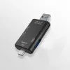 Nuevo OTG SD Lector de tarjetas Flash Drive Smart Memory Reader Tipo C Adaptador Card Reader C TIPO C USB2.0 Adaptador de tarjeta TF Micro- Transferencia de datos de alta velocidad