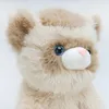 52cm Fluffy lifelike Ferret Plush Toy Soft Stuffed Peluche Cartoon Animal Ferret Dolls Home Decoration Toys Kids Girls Xmas Gift 240507