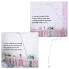 Netzständer für Moskitonetting Hanging Bett Nettohalter Ständer für Baby Kids Room Mosquito Bar Frame -Style Crib 240506