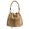 Luxury Burlon Bucket Snapshot The Tote Bag äkta läder Topphandtag med dragkoppling Kopplingsdesignväskor Kvinnor Mens Cross Body Pochette Handba
