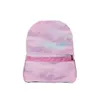 Розовый рюкзак для малышей Seersucker Soft Cotton School Bag USA Местный склад детской книжной сумки для мальчика Гриль дошкольные сумки с сетчатыми карманами Domil106187