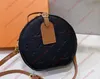 Femme Boite Chapeau Mini Circular Cake Sac Sac à main sac à main