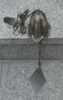 Чистый медный тульп Колибри колокол Ветровой металлический металл висящий ветроэнергетический колокольчик птица цветок дома настенные стены украшения искусства 2027207