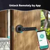 Smart Lock Moes Tuya Bluetooth Intelligente Fingerprint Himpora della porta di blocco APPLICAZIONE ELETTRICO APPLICAZIONE WX