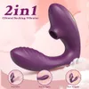 Diğer Sağlık Güzellik Ürünleri 2 In 1 Giyilebilir Vajina Sucking Vibratör Kadınlar için Dildo Klitoris Nipple Vakum Emim Kadın Oral Klitor Stimülatör Yetişkinler Y240503