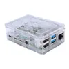 ZK20 para Raspberry Pi Gen 2 Gen 3 Gen 4 Raspberry Pi 2B Gen Gen 3B+ Gen 4B Caja de recinto con ventilador montable