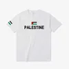 T-shirts voor heren Palestijnse nationale vlag T-shirt Fashion Jersey National Team 100% katoen T-shirt TS landelijke sport gym PS PSE PSE TOP T240508