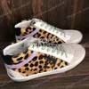 Golden Goosee New Designer Shoes Designer Itália Sneaker Mid Star Sapatos Mulheres Leopard Print Pink -Gold Glitter Classic White Do -old Dirty Dirty