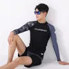 T-shirt de surf à manches longues de maillot de bain pour femmes