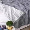 Decken 1PC 230 cm Baumwolltuch Nickerchen Decke Sommerblätter verdickter Wurf japanischer Stil dünner Klimaanlage Quilt