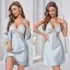 Frauenrobe Neue Sommer Lace Patchwork Robe