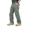 Pantalon masculin City Tactical Mens Multi Pockets Cargo Military Combat Cotton Khaki Black Pant Swat Army Casual Colters Randonnée