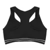 H4in Aktiv underkläder Summer Style Women Cotton Stretch Athletic Vest Gym Fitness Sports BH NO RIMS FULL CUP POLLED BRAS COLORFUL PLUS STORLEK TOPS D240508