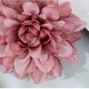 Decorative Flowers 8cm Dahlia Artificial Silk Heads For Wedding Home Decoration DIY Wreath Gift Box Scrapbooking Craft Fake Flower Head