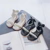 Children Sandals Pearl Summer Girls Leisure Fashion Shoes Girl Sandals Kids Sandals Toddler Girls Shoes Non-slip 240508