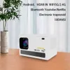 2024 New E450 8K Android 9.0 Dual WiFi 6 500 ANSI Allwinner BT5.0 1080p 1280 * 720p Home Theatre Outdoor Postere Proctor J240509