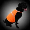 Dog Apparel Reflective Vest Keep Dogs Safe Walking Night Running High Visibility Jacket Pets Fluorescent Color Clothes Pet Coat