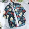 Kobiety mężczyzn Summer Casual Shirts Floral Short Rleeve Designer Clothing koszula Hawaii unisex młody chłopiec i dziewczyny luźne plażę noszenie wakacyjne ubrania wakacyjne