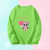 T-Shirts Baby Girl Birthday Geschenk T-Shirt Kinder Herbst Herbst T-Shirt Childrens süße Owl T-Shirt Little Girl Langarmes Baumwoll-T-Shirtl240509