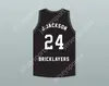 Custom Nay Mens Youth/Kids Jim Jackson 24 Bricklayers Basketball Jersey 3. doroczny rock N 'Jock B-Ball Jam 1993 Top Sched S-6xl