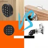 Smart Lock Password Bloqueio da gaveta trava de trava à prova de poeira Mini senha de trava de guarda -roupa Ginástica Armário de ginástica Electric Smart Door File Lock WX WX